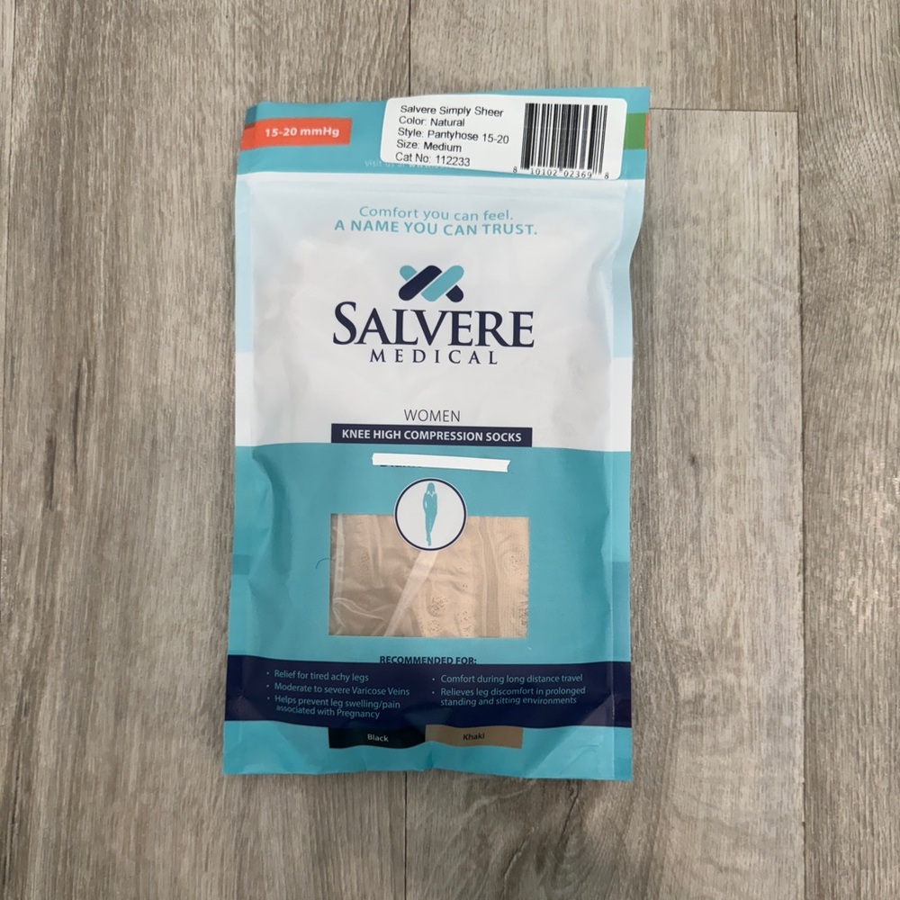 Salvere medical pantyhose